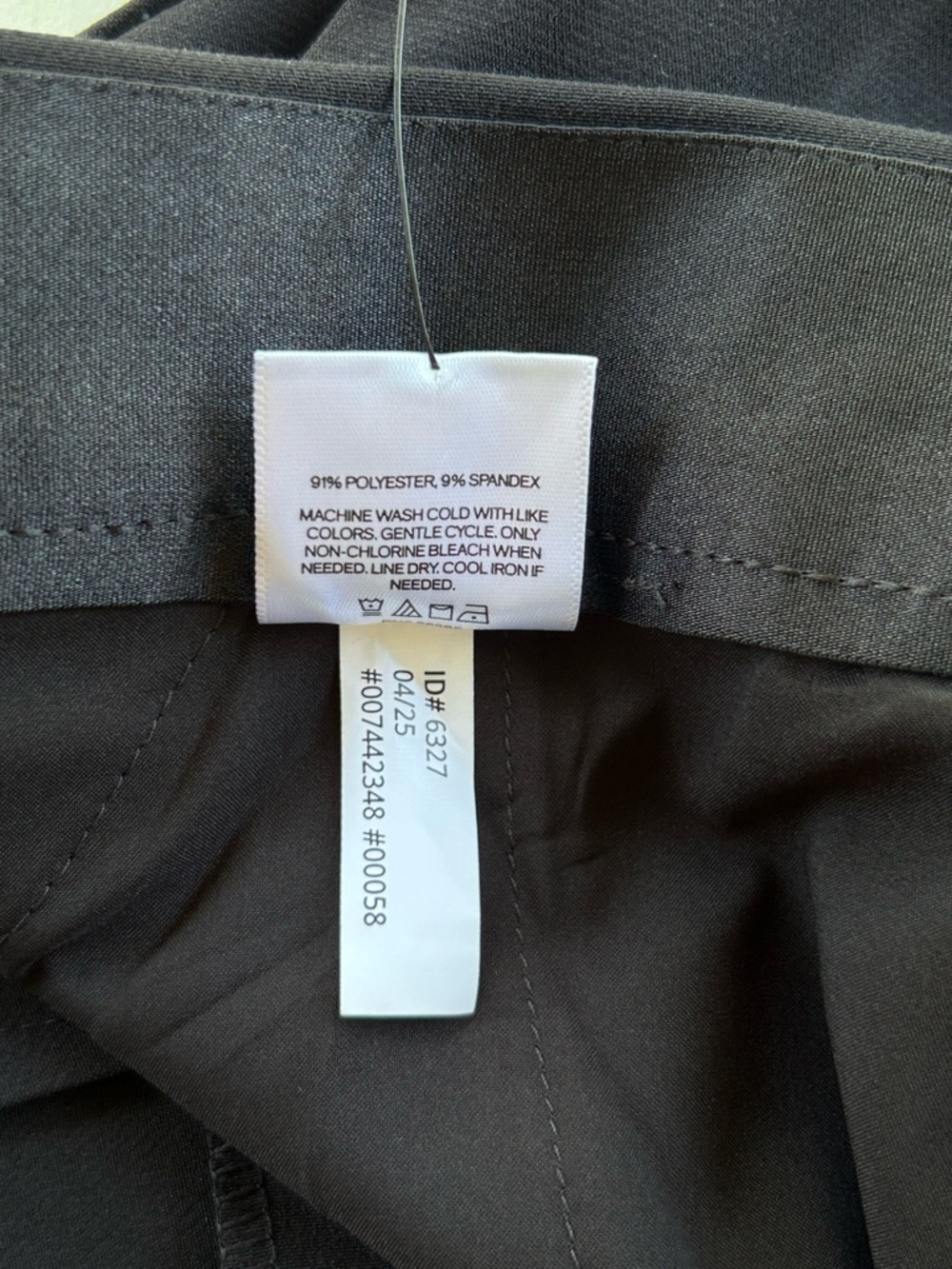 Express Editor Flare Trouser High Rise Wide Leg Dress Pants Black Women’s Size 8 - Picture 10 of 16